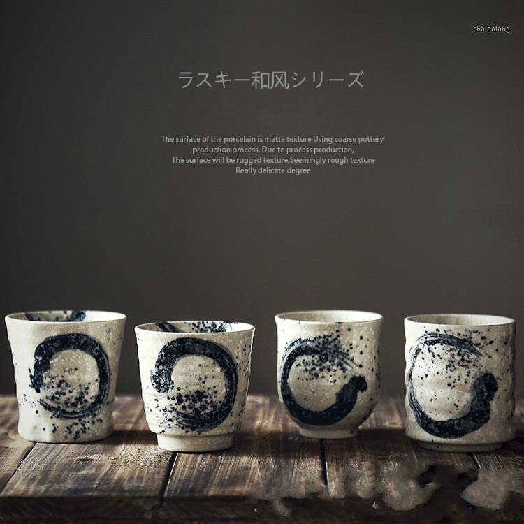 

Japan and South Korea ceramic cup stoneware hand-painted cup Japanese coffee milk1
