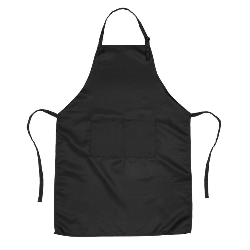 

Aprons Kitchen Apron Adjustable 2 Pockets Neck Strap Cooking Cleaning For Restaurant