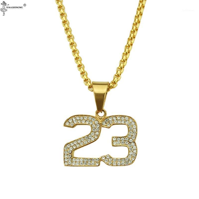 

Hip Hop Miami Crystal Necklaces Basketball Pendant & Necklace Stainless Steel Gold Out Cuban Men's Jewelry For Gift Pingente1