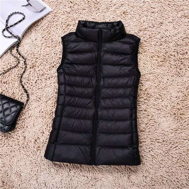 

New female vests 2020 fall and winter down girl vest outerwear, Color 7