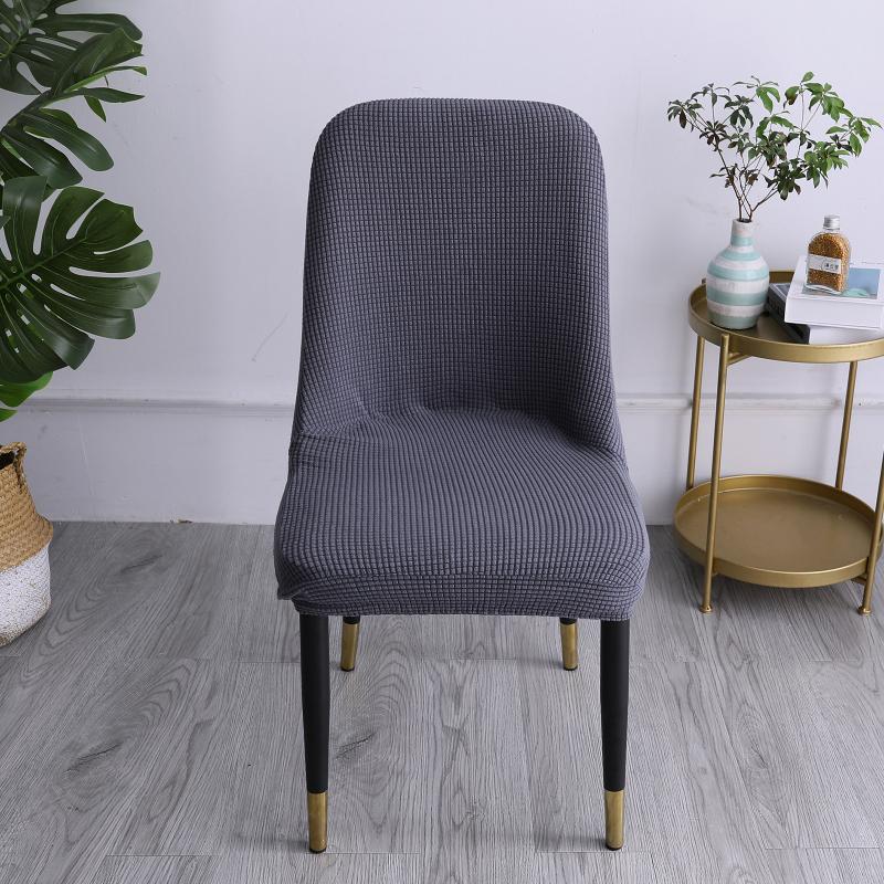 

Elastic Fabric Dining Chair Cover Wedding Party Seat Slip Covers Home Decor Home Furniture Chair Dinning Seat Covers