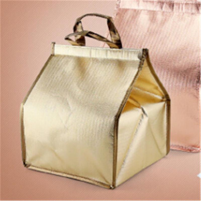 

Bag Cake Pizza Warm Cold Carrier Insulated Handbag Thermal Lunch Picnic Box Thermal Meal Drinks Cool Bag1, 6 inches