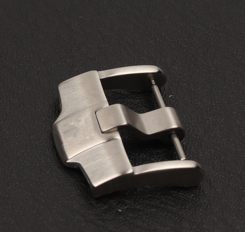 

Free shipping gStainless Steel Watchband Buckle 316L Solid Metal Clasp 24mm Buckle Fit Ap Black Silver Gold for Leather or Rubber Bracelet, Black;brown