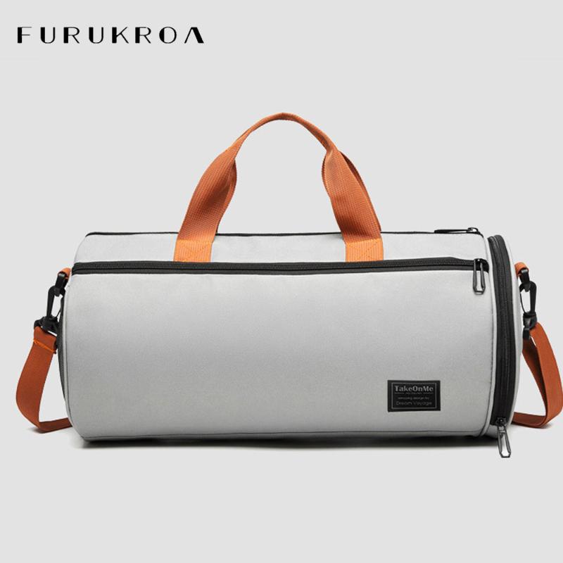 

Travel Fitness Bag Gym Cylinder Bags Sports Pack Dry Wet Pocket Training Yoga Sac De Sport Gymtas Tas Sporttas Luggage X633B, 9909c pink