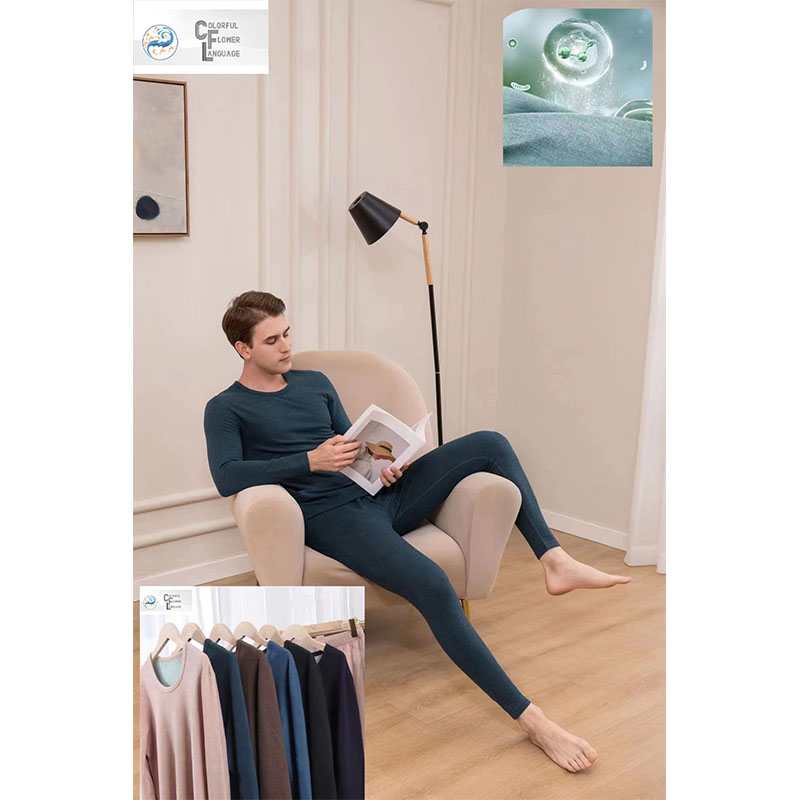 

Thermal Underwear German velvet warm suit women's autumn and winter plus thickening heating brushed 2022 natal year red autumn clothes long pants, Purple