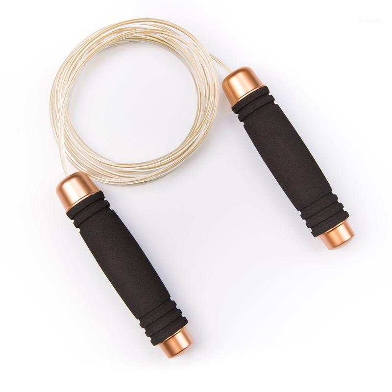 

Fitness Skipping Rope Steel Wire Bearing Weight-loss Jump Rope Not Weighted Optional Style Comfortable Grip1
