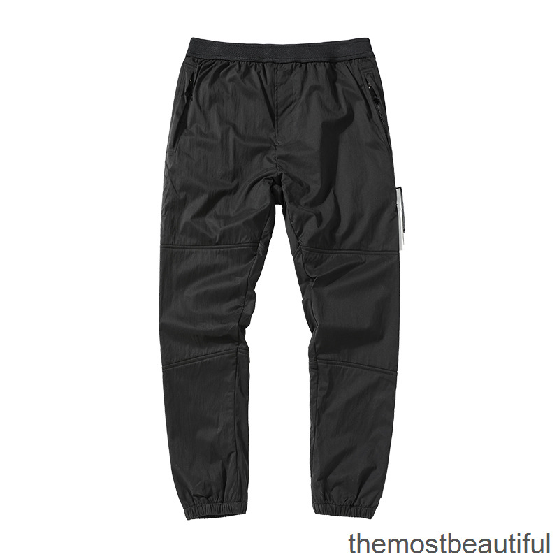 

Men's Pants Clothing Pant spring and autumn plush trousers mens jumpers pants famous brand men winter jogger thickening HQ1J, 1# packing bag