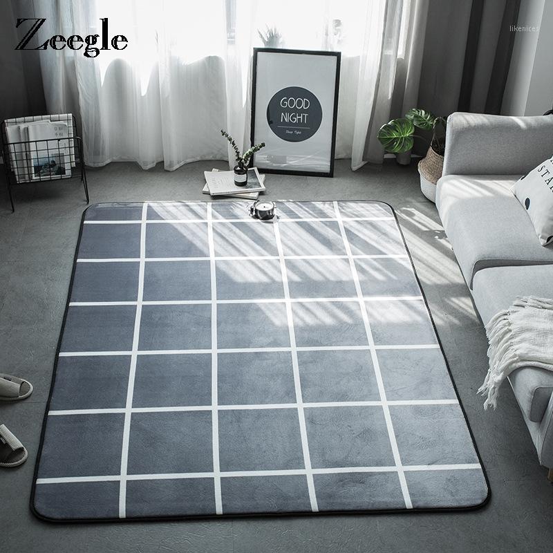 

Zeegle Modern Fashion Carpets For Living Room Kids Bedroom Floor Mat Door Mat Black Style Home Decor Carpet Non-slip Door1, Pattern 2