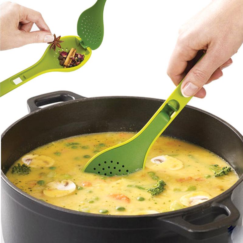 

Condiment Spoon For Soup Pepper Spice Seasoning Stirring Spoon Heat Resistant Kitchen Plastic Cooking Cucharas Ensalada