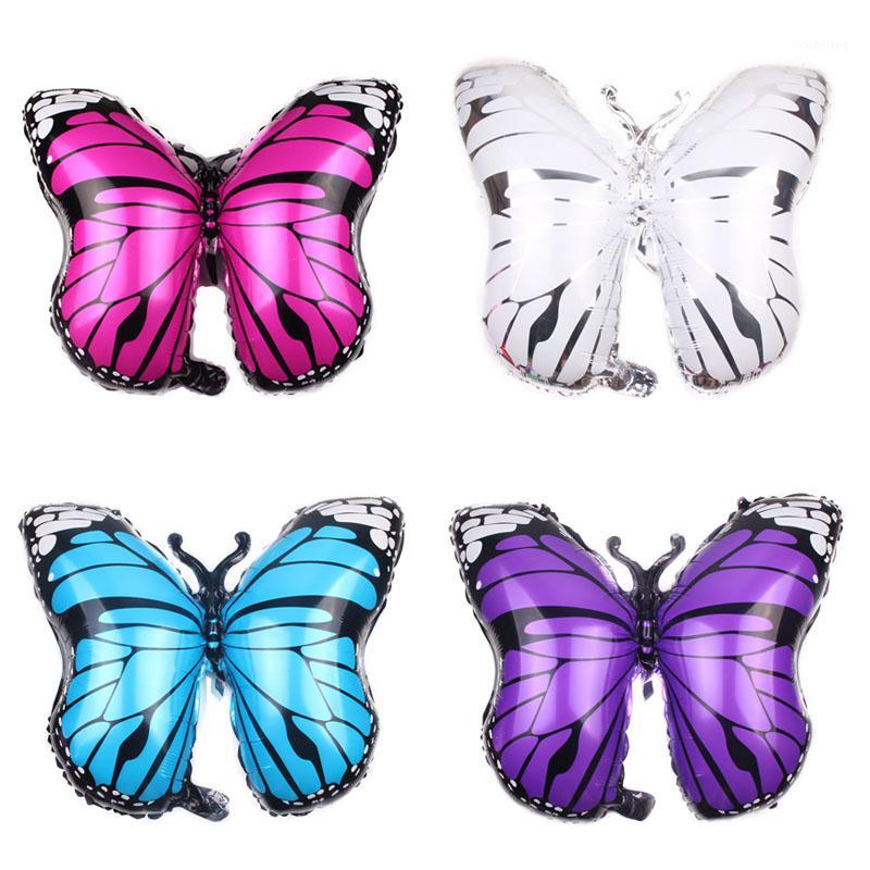 

Butterfly Foil Balloons Inflatable toys Wedding balloons Birthday Party air Valentine's Day Decorations Animal globos1