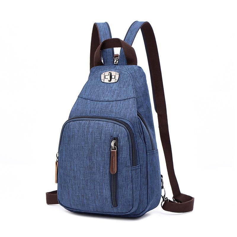 

2021 Korean waterproof foreign trade women's leisure bag fashion backpack wholesale Backpack, Purple
