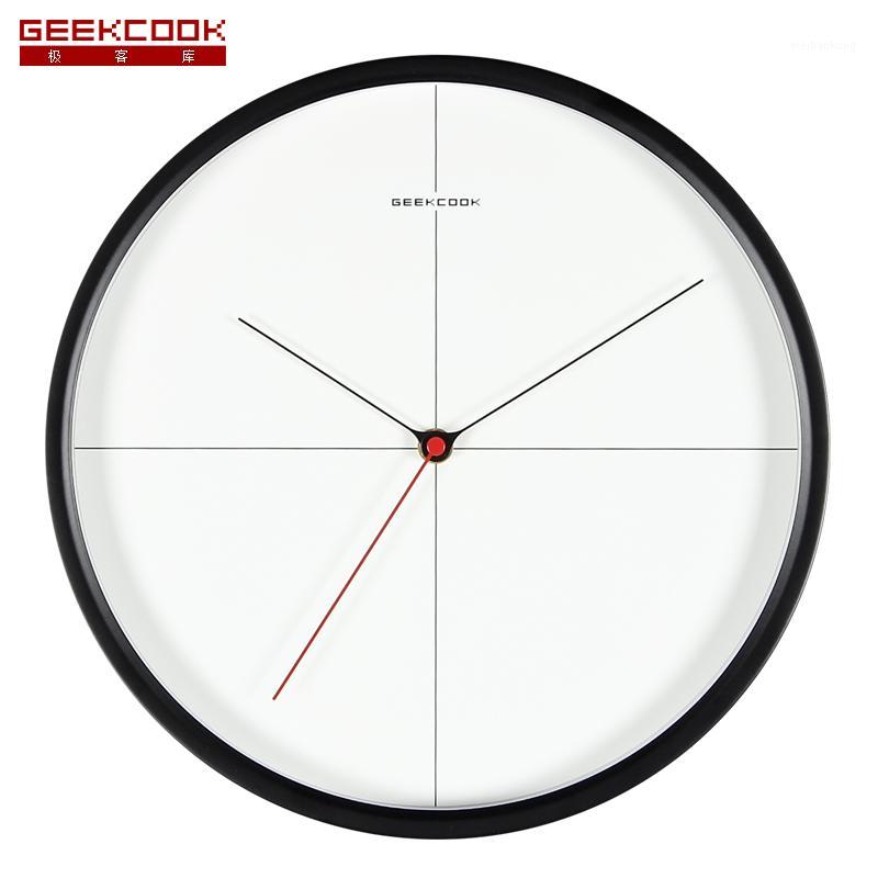 

Large Metal Wall Clock Silent 12 Inch Bedroom Living Room Clocks Wall Watches Home Decor Simple European Horloge Murale SC3491