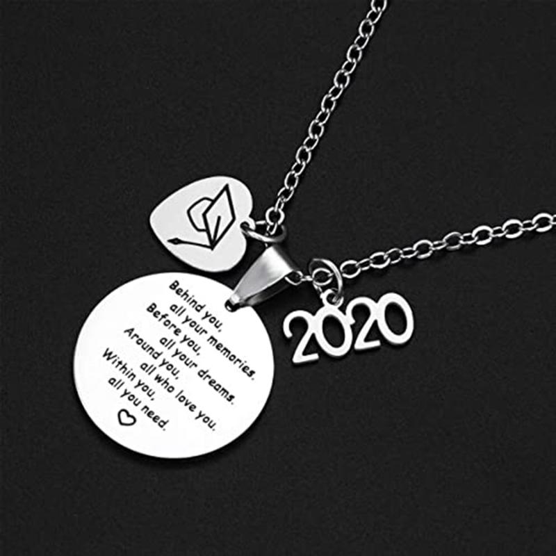 

2020 Graduation Gifts Necklace Stainless Steel Jewelry Chain Accessories Women XIN-Shipping