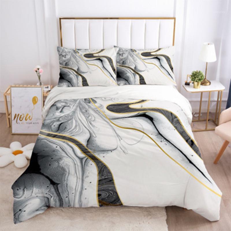 

Marble 3D Pattern Designer Beddings and Bed Sets  Double Queen Quilt Duvet Cover Comforter Beding Set Luxury Beddingoutlet1