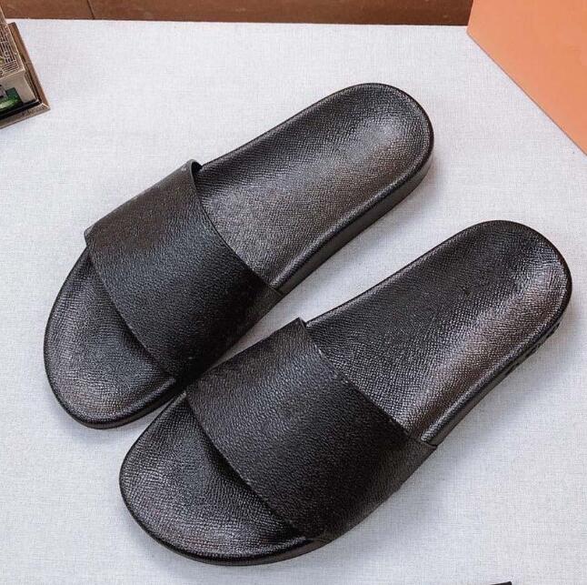 

zxlggvvn32 new men women Design Rubber slide sandal Floral brocade men slipper Flip Flops women striped Beach causal slipper, Black