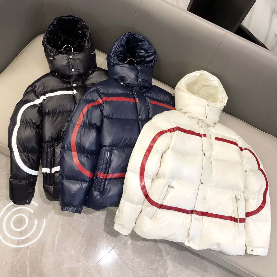 

DUYOU Men's Silhouette Hooded Outwear Duck Down Jacket Coat S|419412517, White