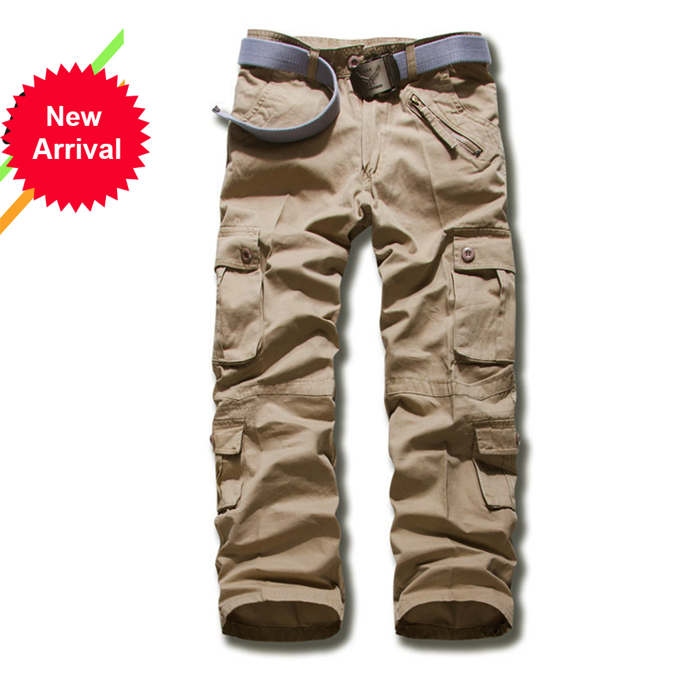 

2021 Winter Camouflage Pants Men New Male Casual Trousers Mens Solid Multi-pocket Sweatpants Bodybuilding Thick Tooling Tn48, Water camouflage