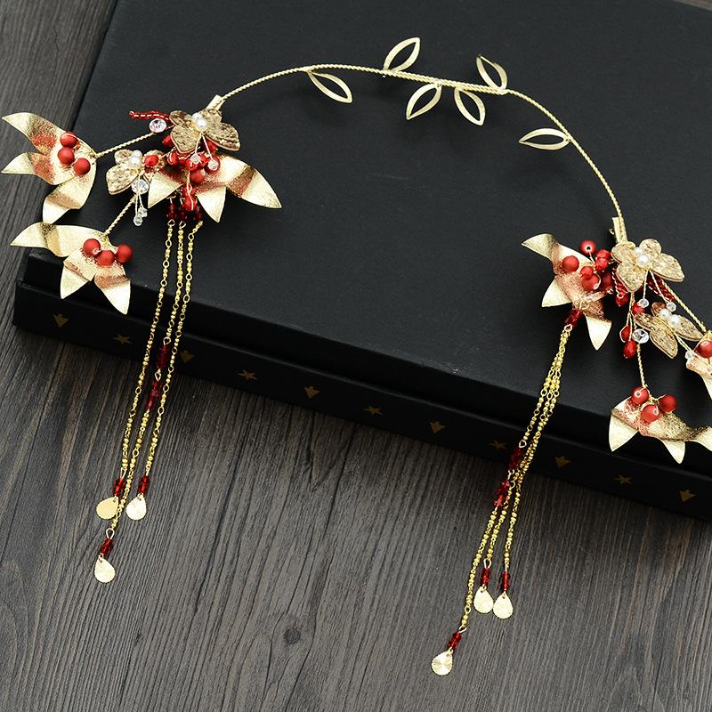 

Bride hair accessories wedding band wedding dress accessories FY19032020