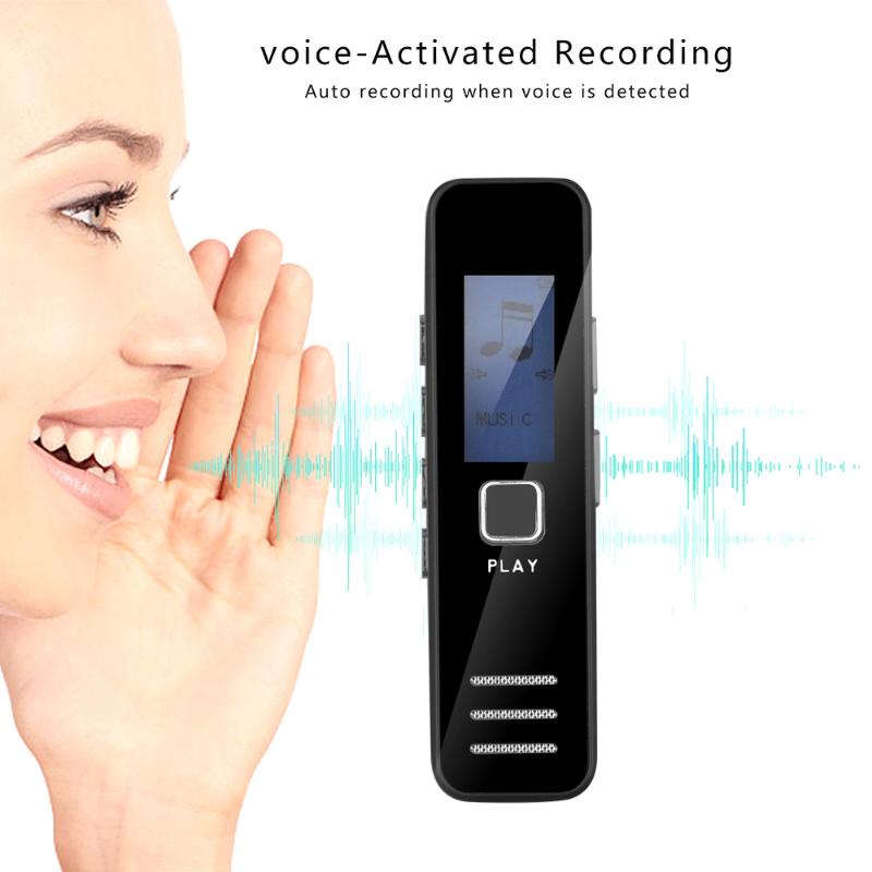 

kebidumei Mini Professional Digital Audio Voice Recorder Support Sound playback with Speaker SK-007 Digital Voice Recording Pen