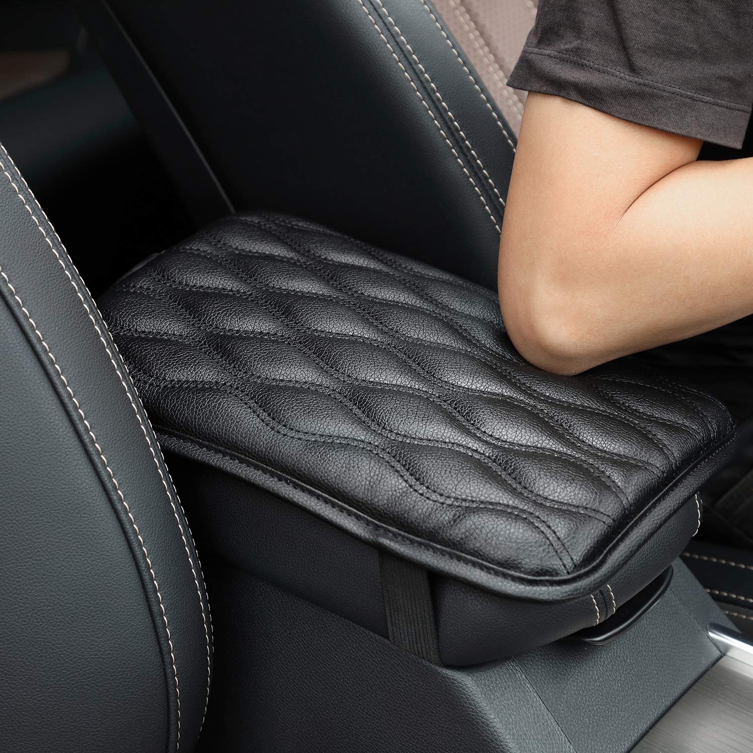 

Universal Center Console Cover for Most Vehicle SUV Truck Car Waterproof Armrest Cover Center Console Pad Protector car dvr QC10