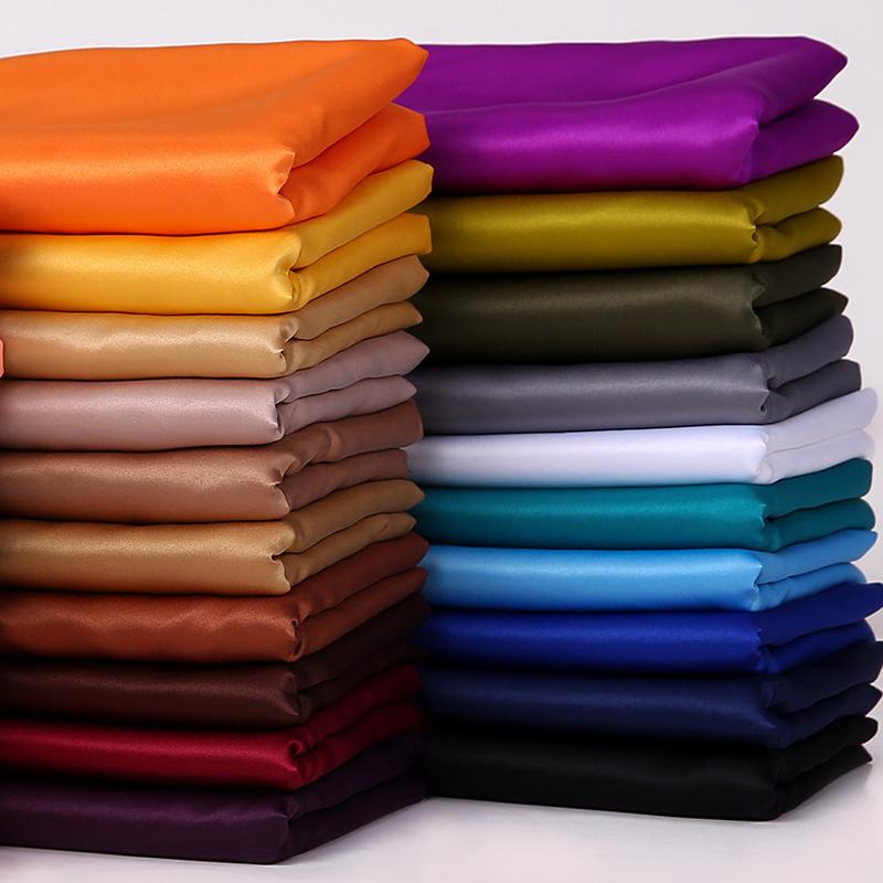 

New Trendy Matte Silk Satin Long Size Plain Basic Shawls Women Dress Hijab Solider Color Satin Scarf