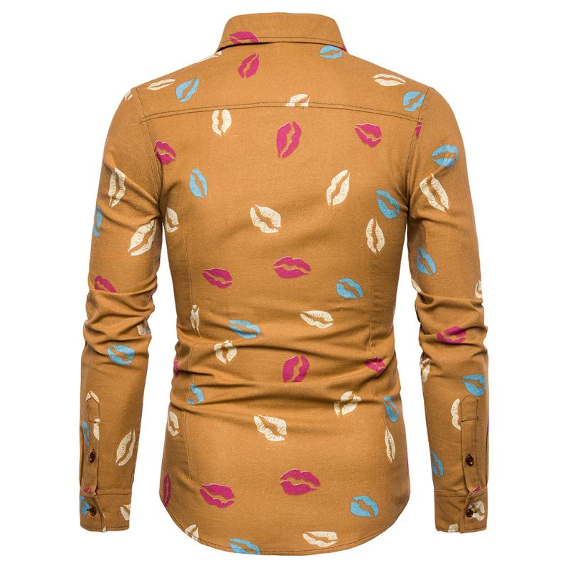 

2020 Autumn Fashion Shirts Male Cotton Slim Turn-Down Dress Shirt Men Long Sleeve Patchwork Shirts -5XL, Cs74