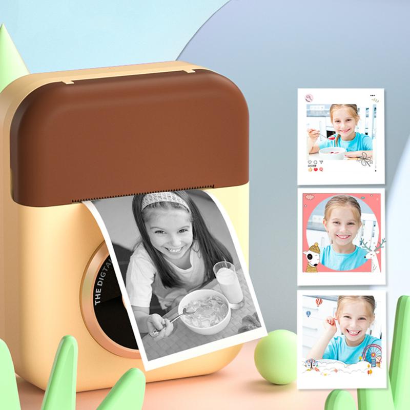 

Cute Children's Instantane Camera Toys For Kids Girls Video Digital Polaroid Camera Instant Print Christmas Birthday Gift