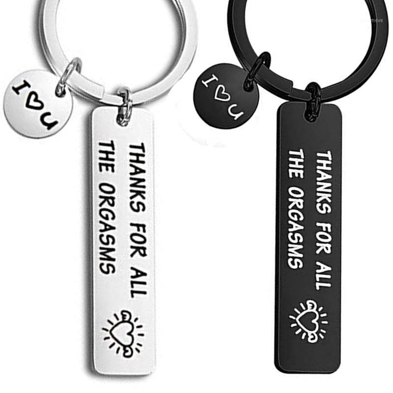 

Custom Orgasms I Love You Key Ring Couple Keychain for Men Keychain Jewelry Valentine's Day Gifts Give To My Boyfriend Husband1