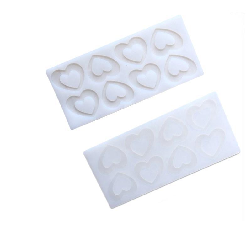 

8 hole love silicone lace mold cake decoration mold1