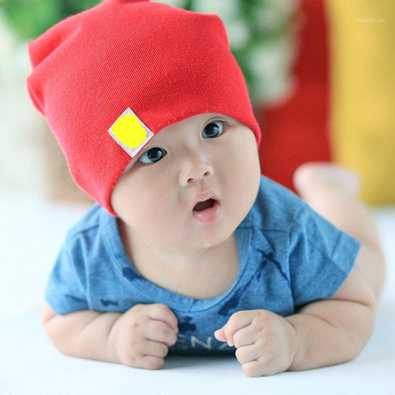 

Cotton Baby Caps Spring Autumn Winter Children Baby Knitted Head Tide Hats for Newborn Infant Toddler 0-2 years old1, 15