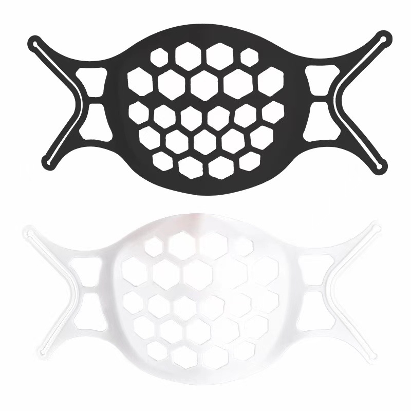 

2021 adult black gold mask inner support bracket silicone disposable mask bracket 3D stereo anti-boring cross-border explosion