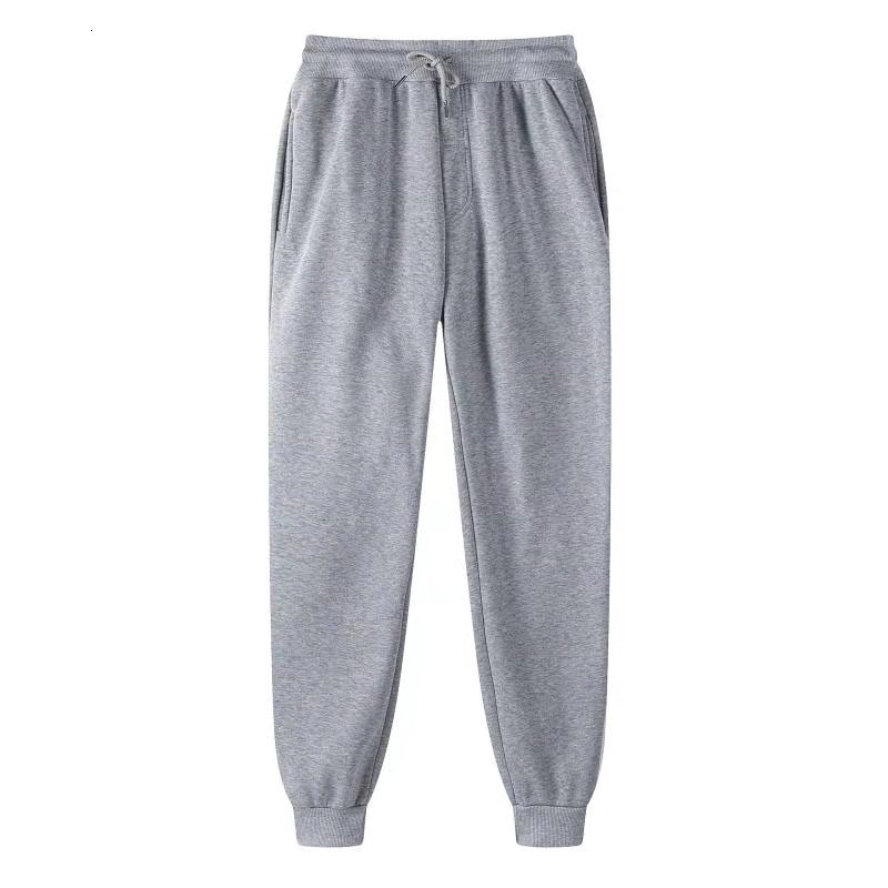 

2021 New Luren Sweatpants Unisex Gray Wide Leg Sweat Men Women Custom Swearshirt Pents Casual Loose Baggy Pants Hquz