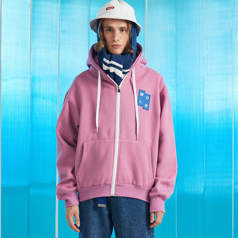 

2020 Men Spring Autumn Thick Fleece Oversize Hip Pop Hooded Hoodies Hombre Male Casual Fashion Loose Style Hoodies, Dark blue
