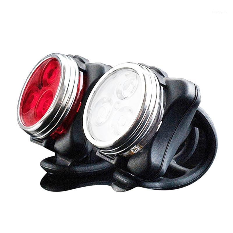 

New Mountain Bike Taillights Usb Charging Bicycle Light Bicycle Headlights Safety Warning Lights Long-Lasting Batteries1