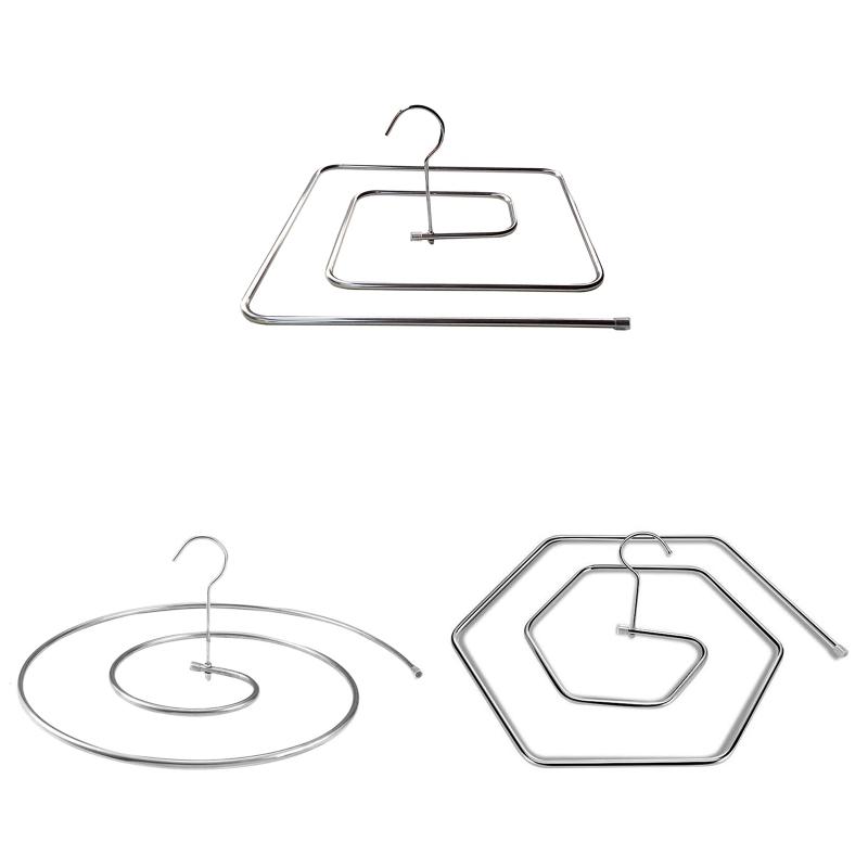 

Drying Rack Spiral Cloth Hanger Home Bed Sheet Blanket Hook Rotating Cloths Rack Stainless Steel Spiraling Drying