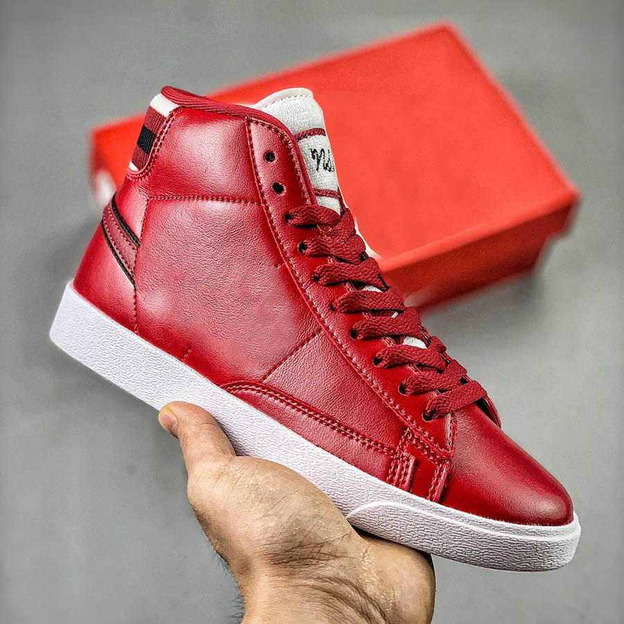 

Mens Platform Shoes Womens Blazer Mid Vintage Suede Designer Sneakers Leather High Quality Fashion Trendy Casual Shoes, Shown