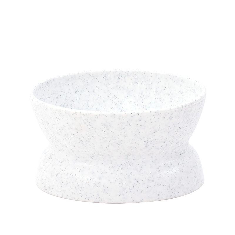 

Pet Feeder Raised Cat Bowl Kitten Stress Free Double Side Use Feeding Dish 77UD