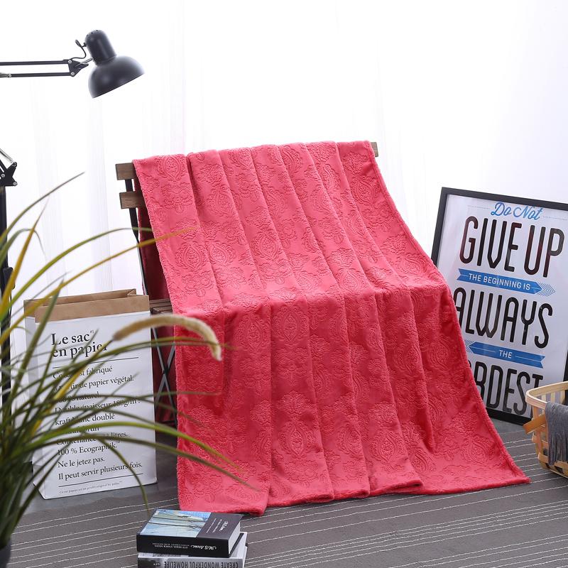 

High Quality Plush Bedspread Blanket 200x230cm High To Blanket On Super Flannel For The Soft Sofa/Bed/Car Density
