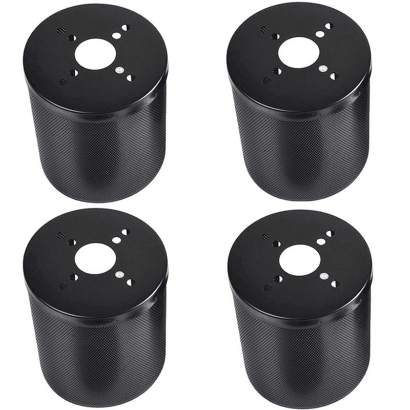 

4Pcs Metal Cover for Drive Electric Skateboard Brushless Motor Protected Metal Motor Grille External Rotor Guard, Black