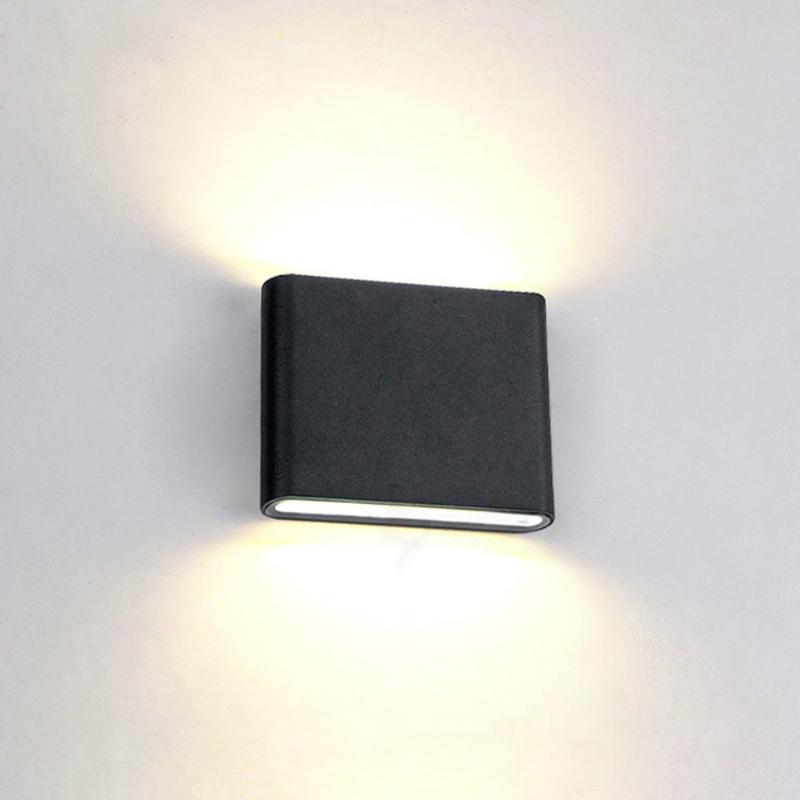 

LED waterproof wall lamp balcony outdoor ultra-thin outdoor garden lamp bathroom bedroom bedside LM4161608