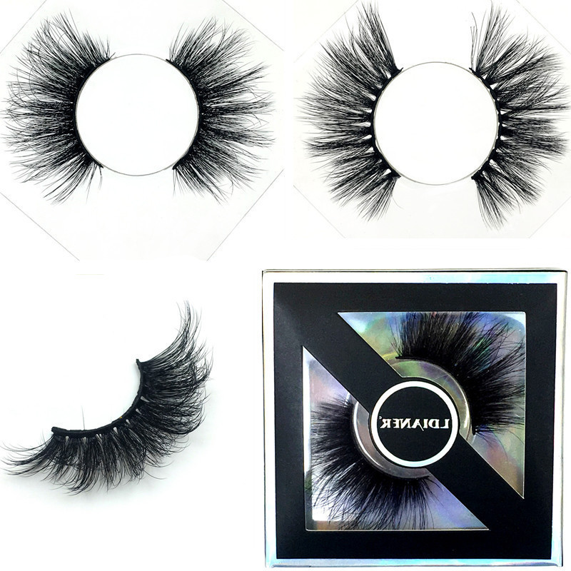 

8D Eyelashes 25mm~28mm Long Thick Mink Lashes Handmade False Eyelash Soft Eyelash Extension Makeup Tool 9STYLES