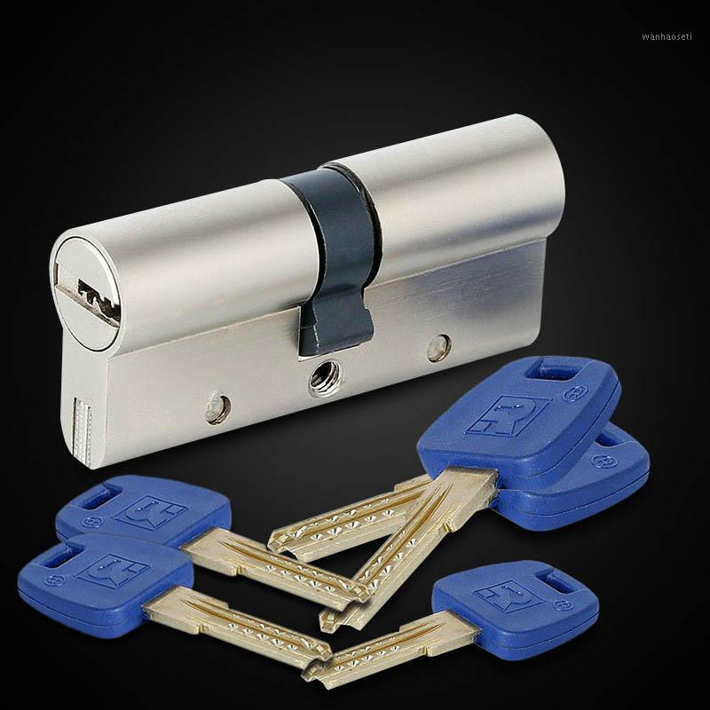 

European Standard Universal Copper lock core Cylinder security Door Gate indoor lock core GP+ series B 60-95mm 30/30MM-30/65MM1