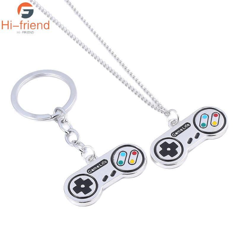 

New Hip Hop Arrival Creative Jewelry Video Game Controller Necklace Pendant Gamepad chain Gaming jewelry