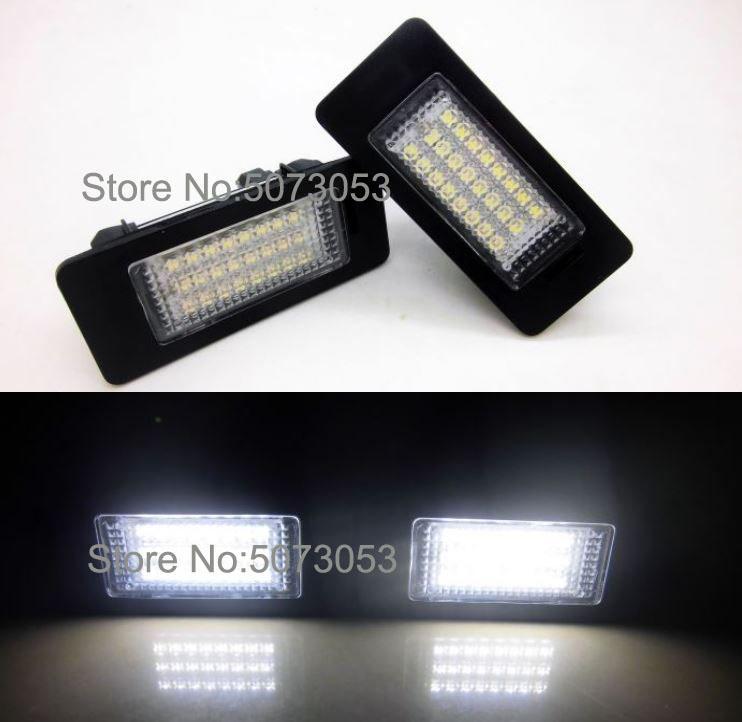 

24LED License Number plate lamp light for E39 E60 E70 X5 E53 X6 E90 E91 E92 E93 E82 F10 F11 F15 F30 F31 F32 F34 F25 F36 F801, As pic