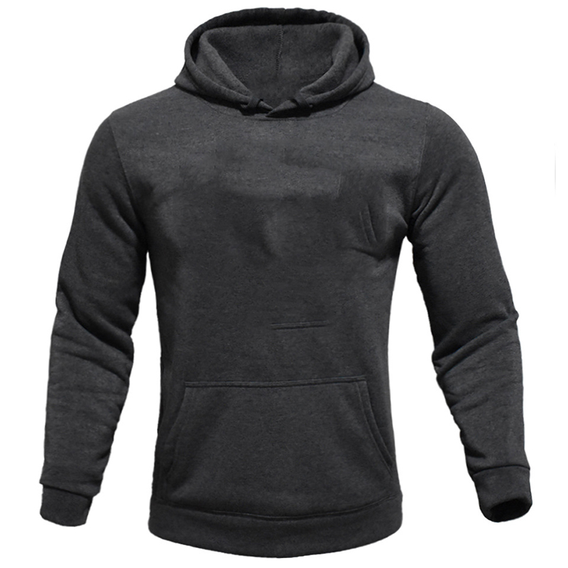 

L-5XL Over Size Man Hoodies Sport Hoodies Sweatshirts Male Solid Color Hoodie Hip Hop Street wear Loose Autumn Spring Hoody Male Pullover, Black