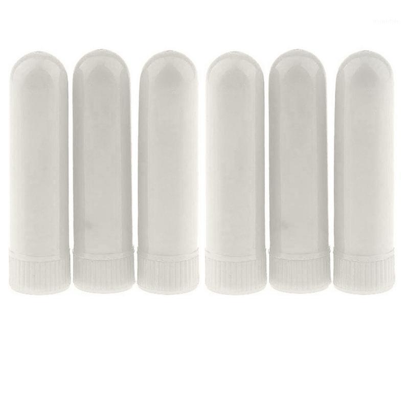 

new 6pcs essential oil blank nasal inhaler sticks empty tube 5 colors nasal inhaler tubes refillable bottles1