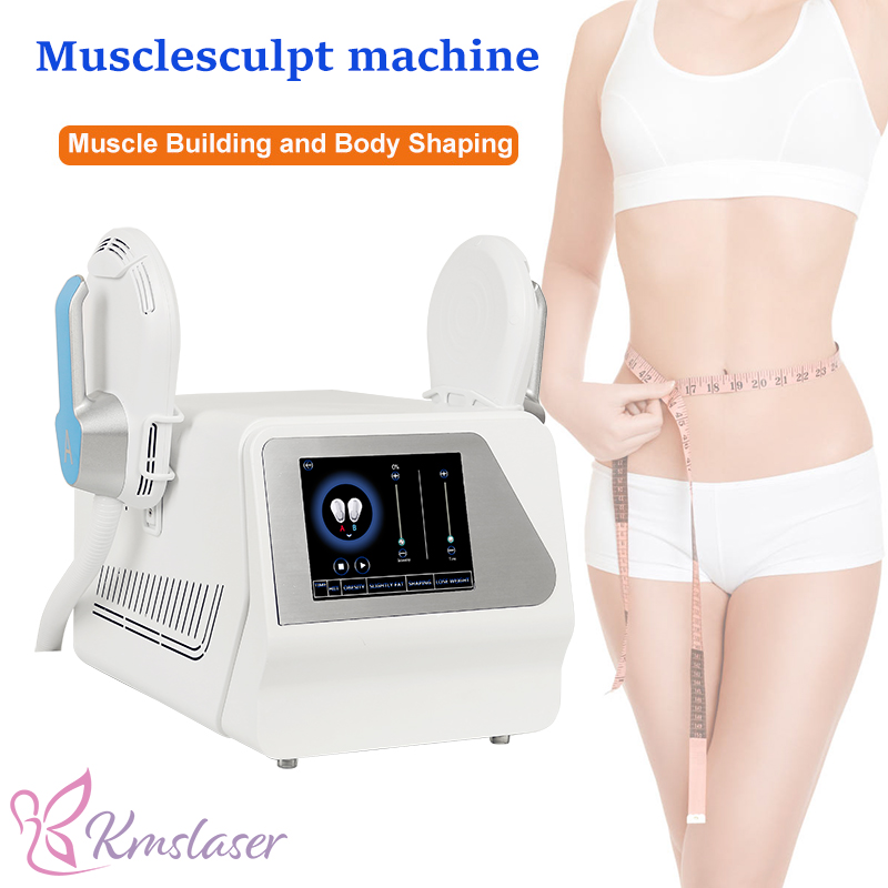 

Latest EMT ems muscle stimulator slimming emslim body contouring machine to Electromagnetic muscles building beauty equipment CE approved