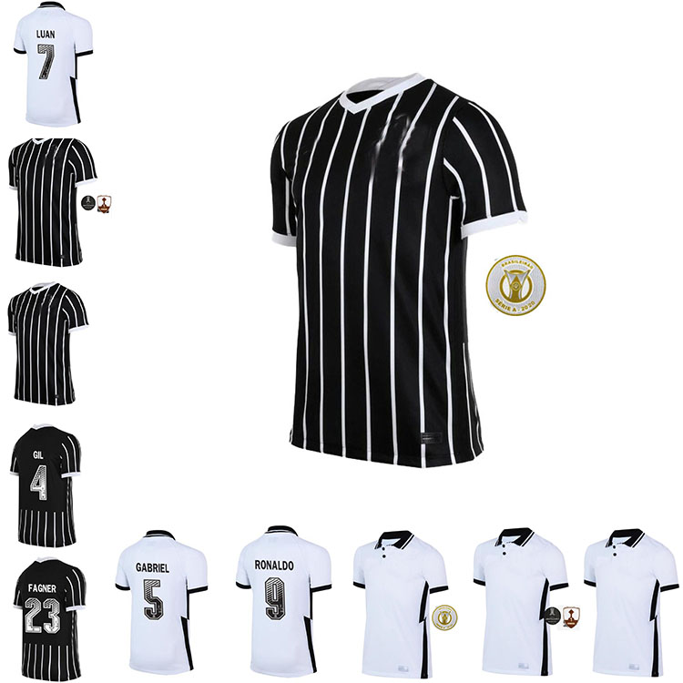 

Corinthian Football Club 2021 Corinthian camisetas goalkeeper gilronaldo fagna pedrino 20 21 Neto custom home and away men's football shirt, Red
