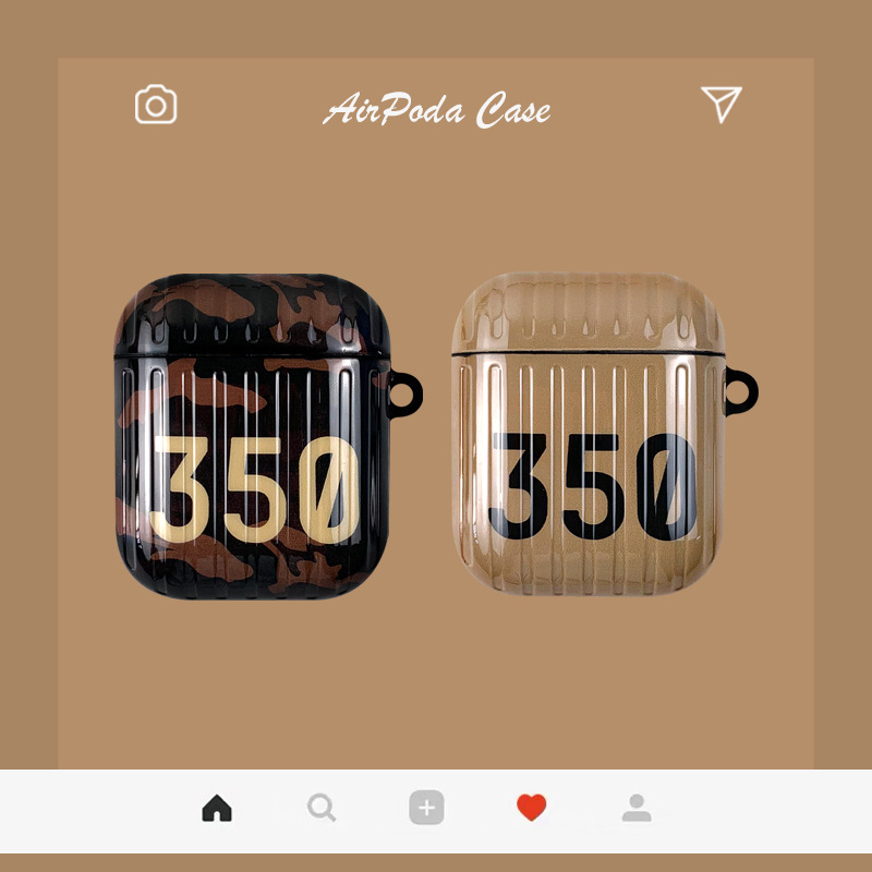 AirPods Case Fashion Desingers Style Letter New Tendency Classical Headset Case for AirPods 1/2/Pro Earphones Case 2 Color Available-image-615857258