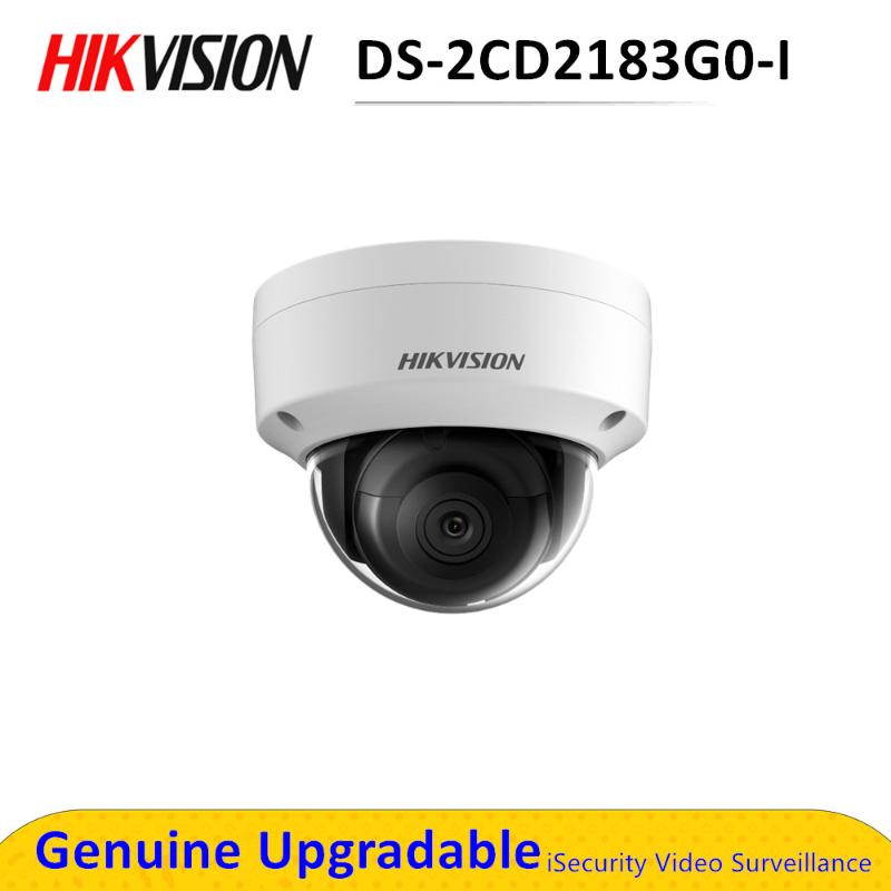 

Original 8MP IP Camera POE Outdoor DS-2CD2183G0-I Security Dome Camera H.265 with SD card slot & 30m night vision Waterproof